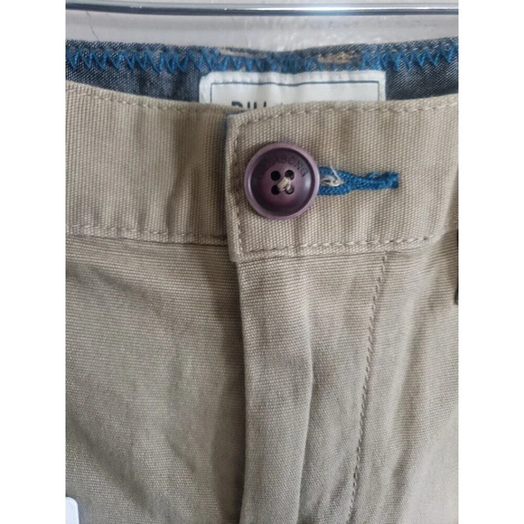 Billabong Shorts Men's  30 Dark Khaki Classic Chino Preppy NWT - Picture 3 of 9